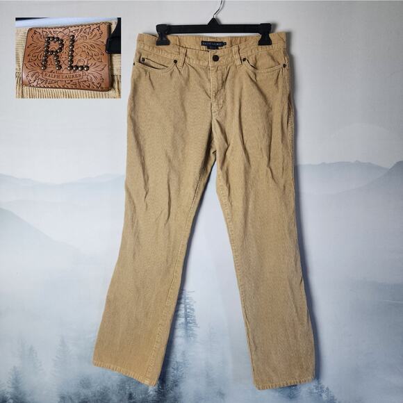Ralph Lauren Corduroy Studded Accent PantWomen's 10